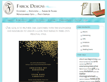 Tablet Screenshot of fabickdesign.com